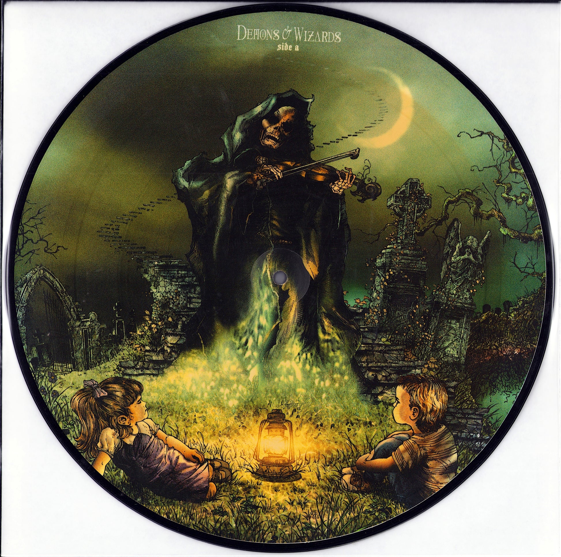 Demons & Wizards ‎- Demons & Wizards Picture Disc Vinyl 2LP