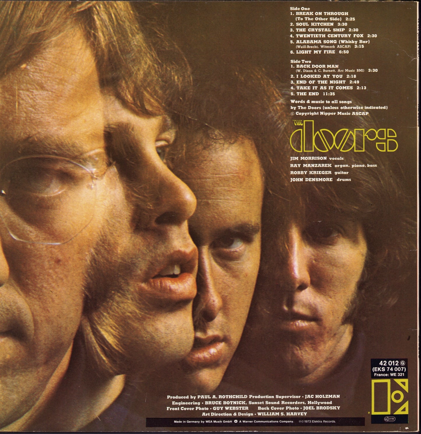 The Doors - The Doors Vinyl LP