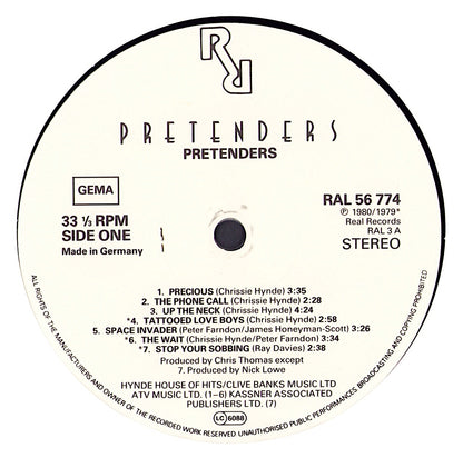 Pretenders ‎- Pretenders Vinyl LP