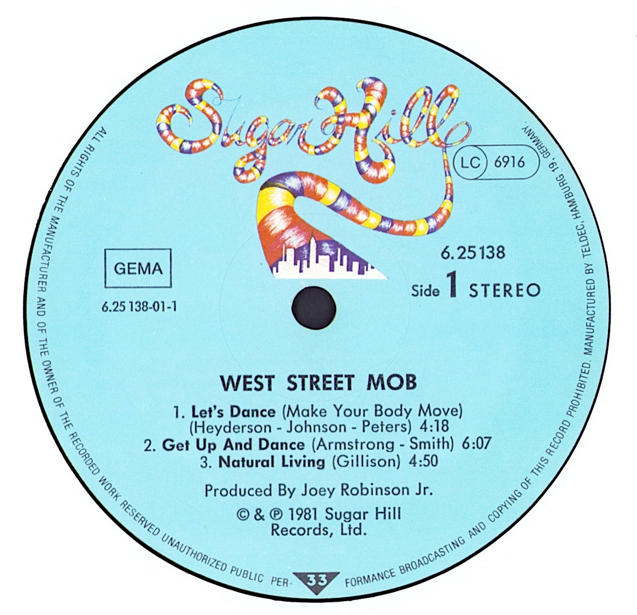 West Street Mob – West Street Mob Vinyl LP