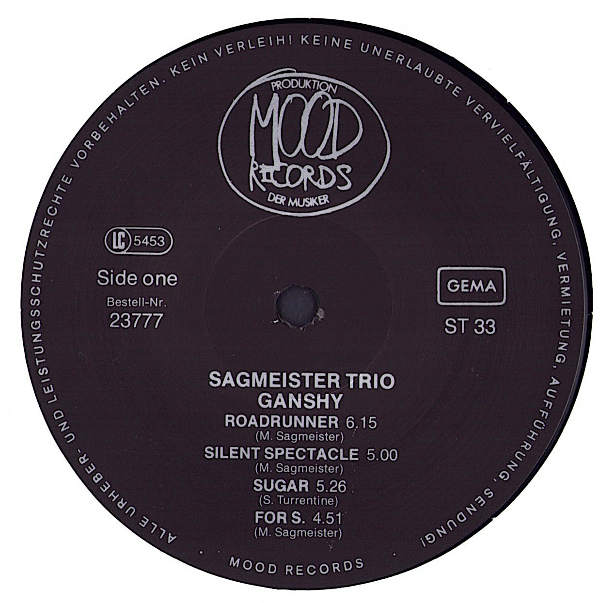 Sagmeister Trio - Ganshy