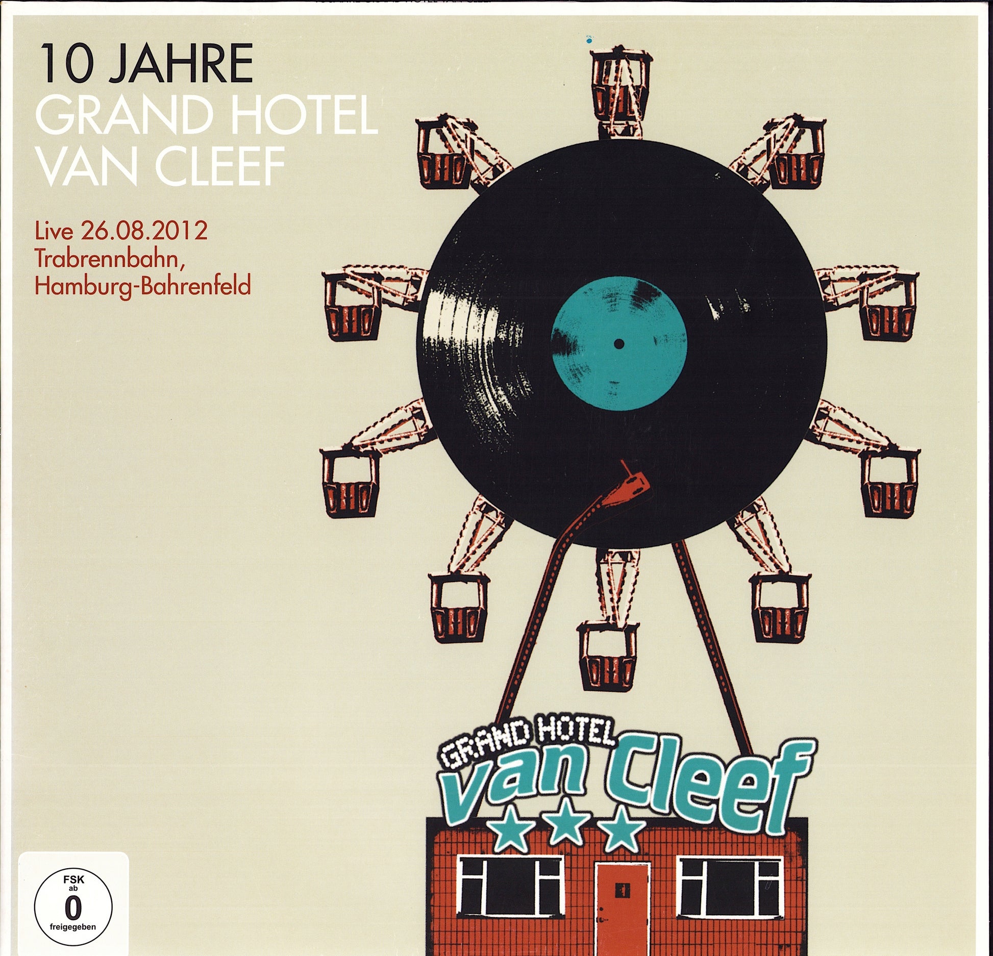 10 Jahre Grand Hotel van Cleef - Live - White Vinyl LP + DVD