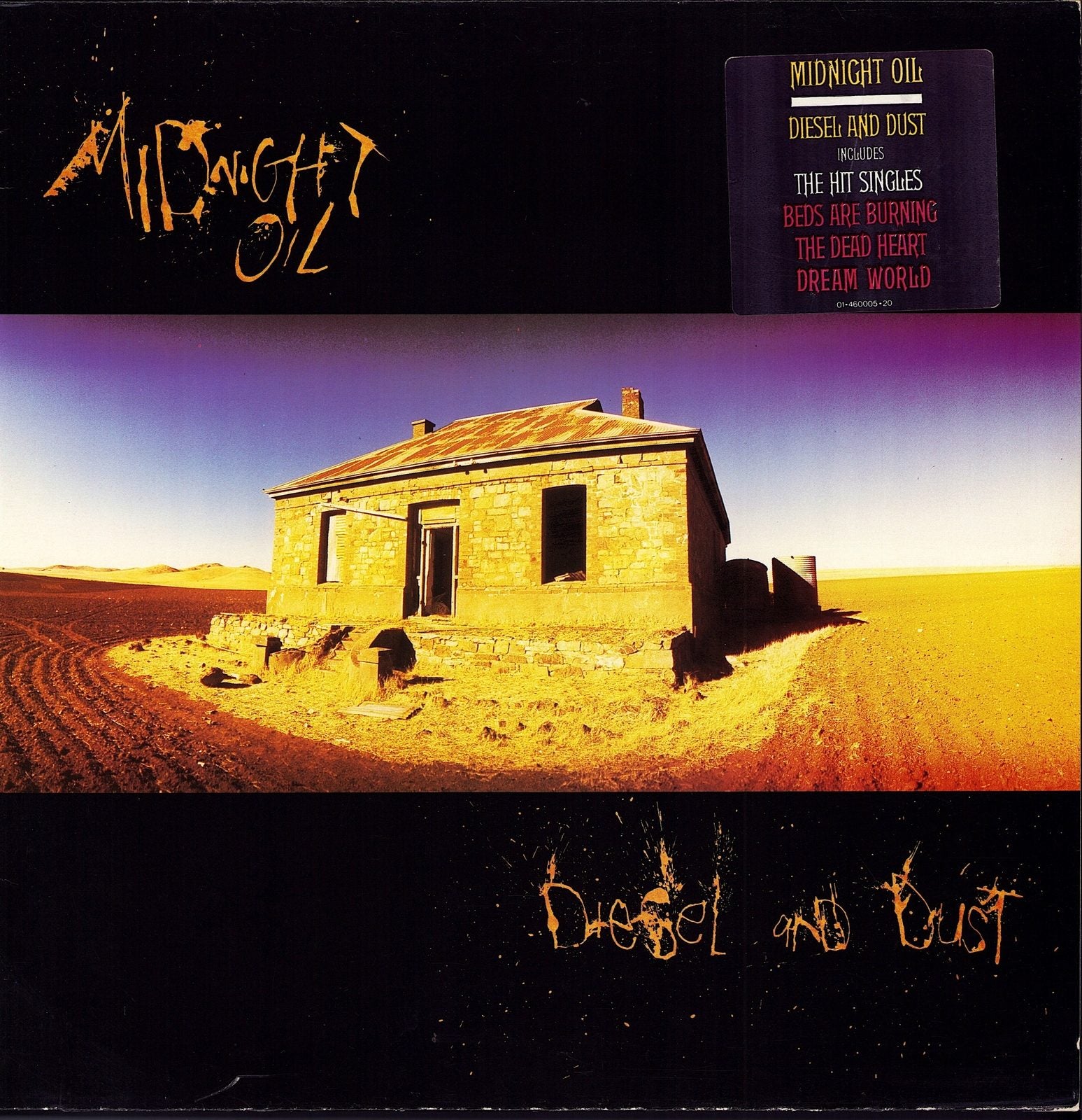 Midnight Oil ‎- Diesel and Dust Vinyl LP