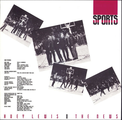 Huey Lewis And The News - Sports Vinyl LP