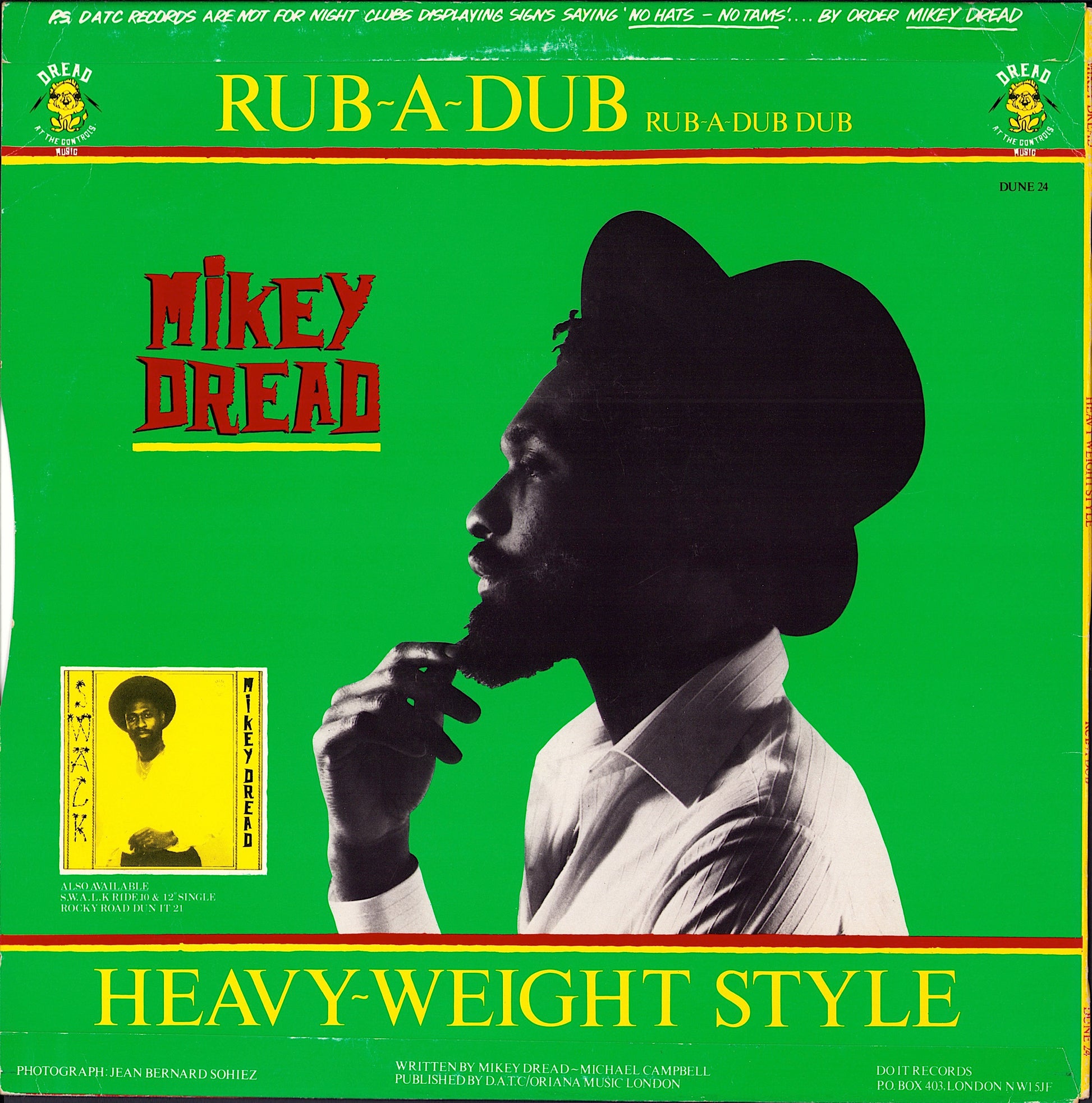 Mikey Dread – Heavy Weight Style / Rub-A-Dub Vinyl 10"