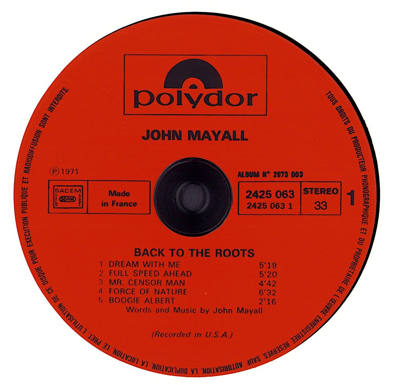 John Mayall - Back To The Roots Vinyl 2LP