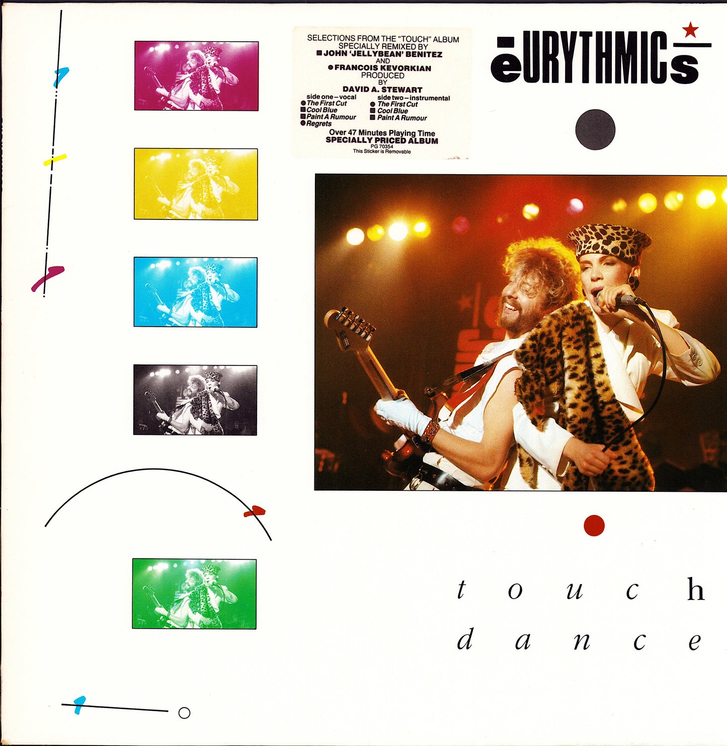 Eurythmics – Touch Dance Vinyl LP