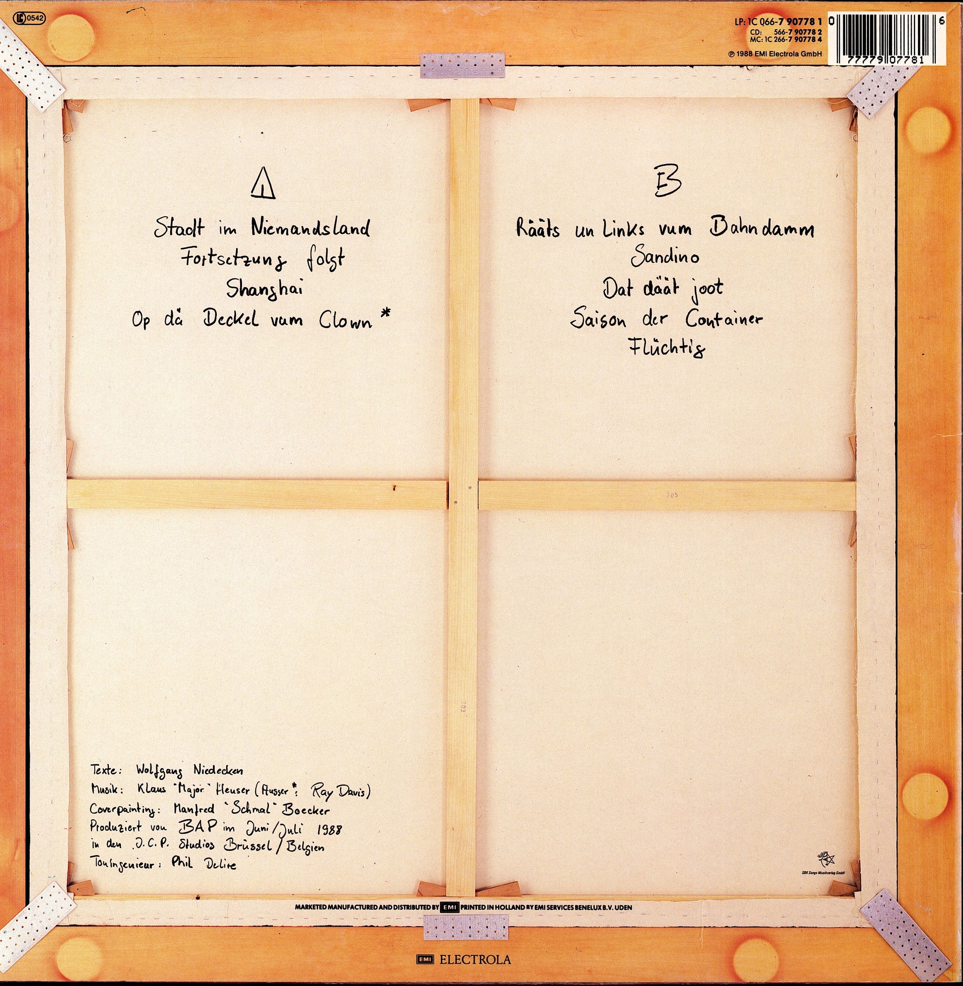BAP ‎- Da Capo Vinyl LP