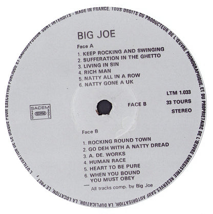 Big Joe – Keep Rocking And Swinging Vinyl LP