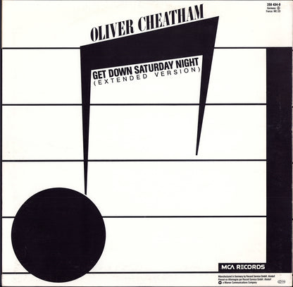 Oliver Cheatham – Get Down Saturday Night Extended Version