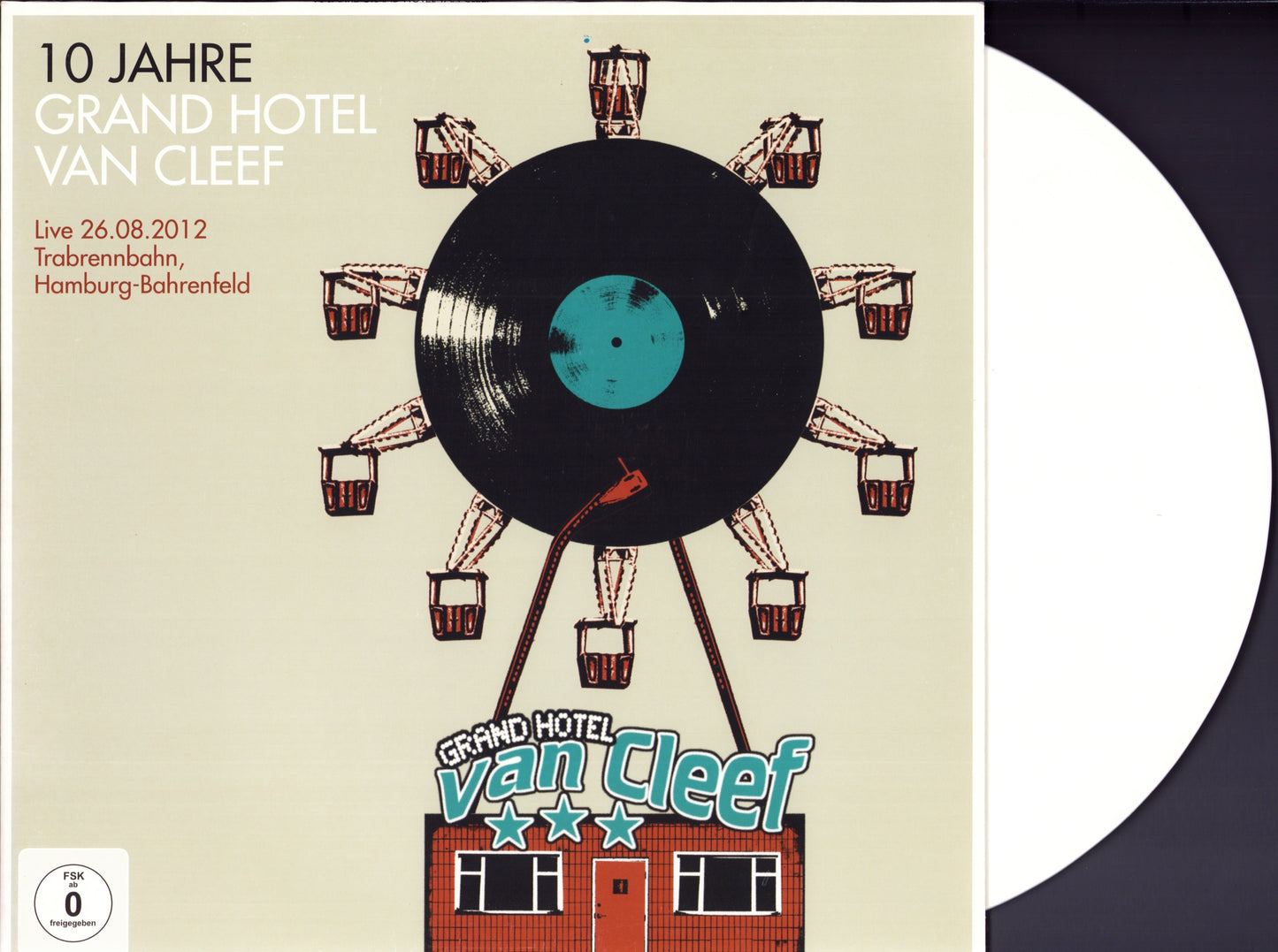 10 Jahre Grand Hotel van Cleef - Live - White Vinyl LP + DVD