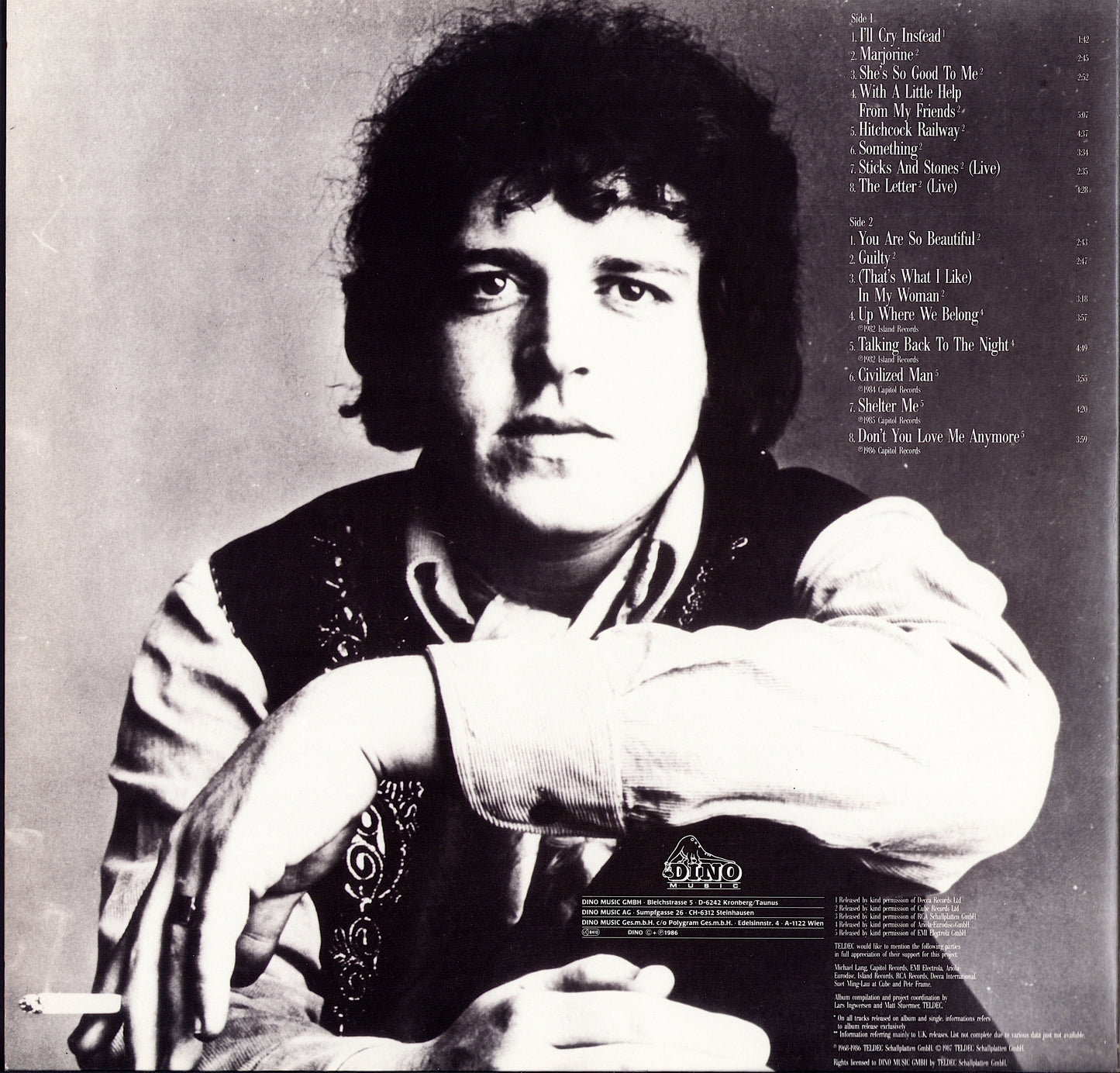 Joe Cocker ‎- Definite 1964-1986 Vinyl LP