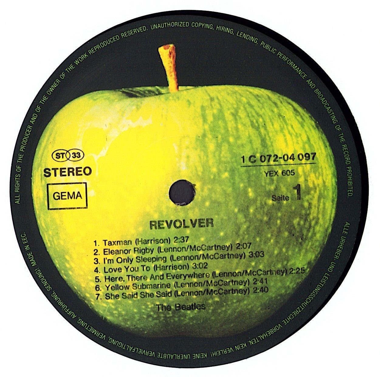 The Beatles ‎- Revolver Vinyl LP