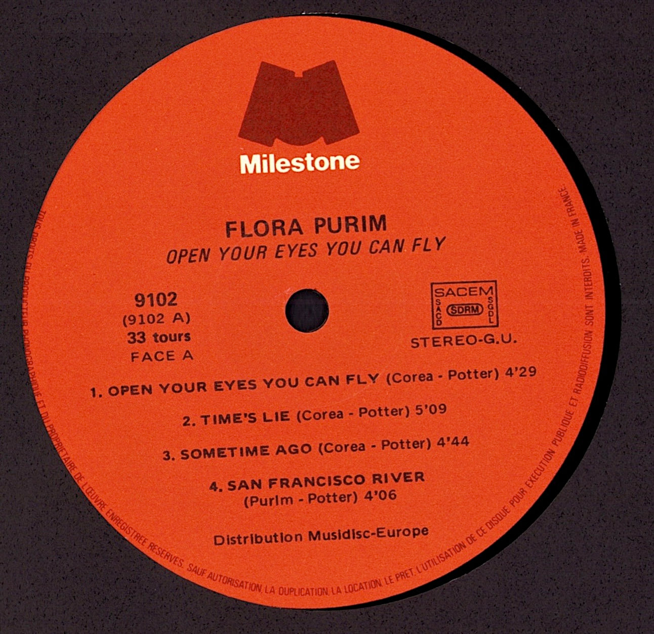 Flora Purim – Open Your Eyes You Can Fly Vinyl LP | EU Original | 1976