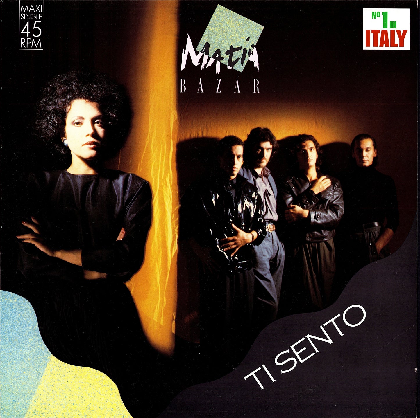 Matia Bazar – Ti Sento Vinyl 12" | Germany Original | 1986