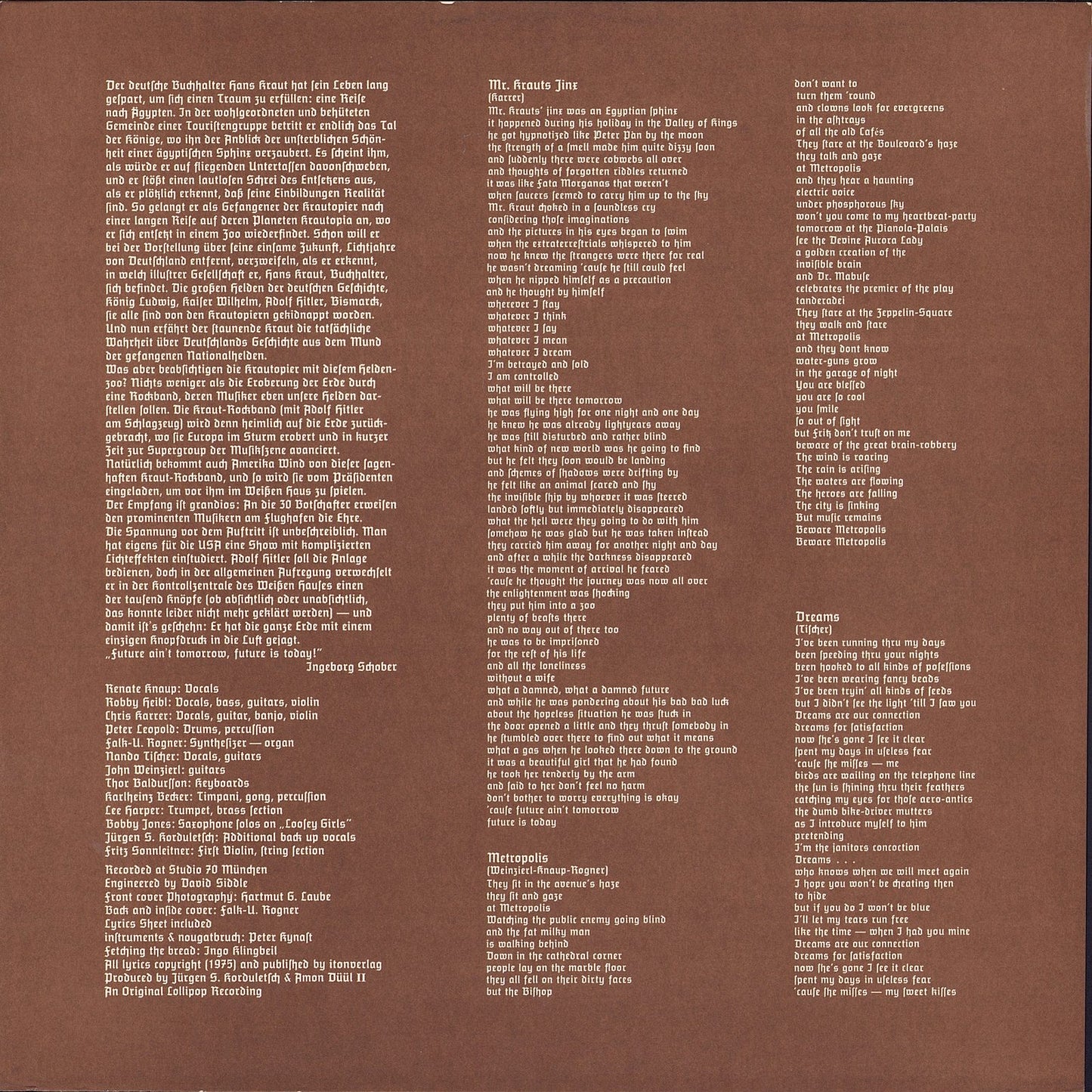 Amon Düül II – Made In Germany Vinyl 2LP