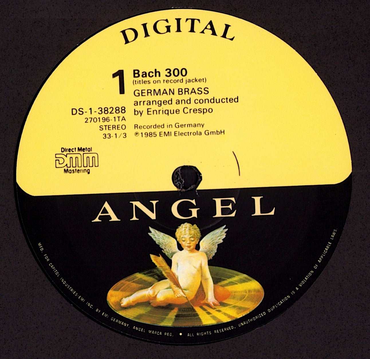 German Brass – Bach 300 Vinyl LP | EU Original | 1985
