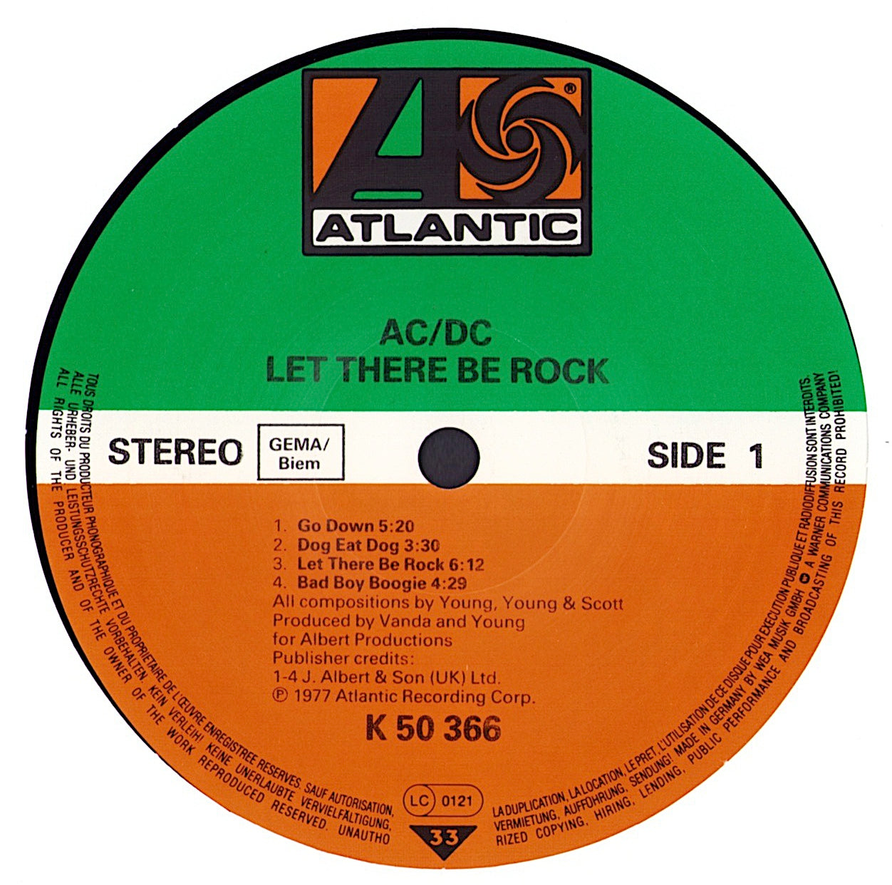 AC/DC - Let There Be Rock Vinyl LP