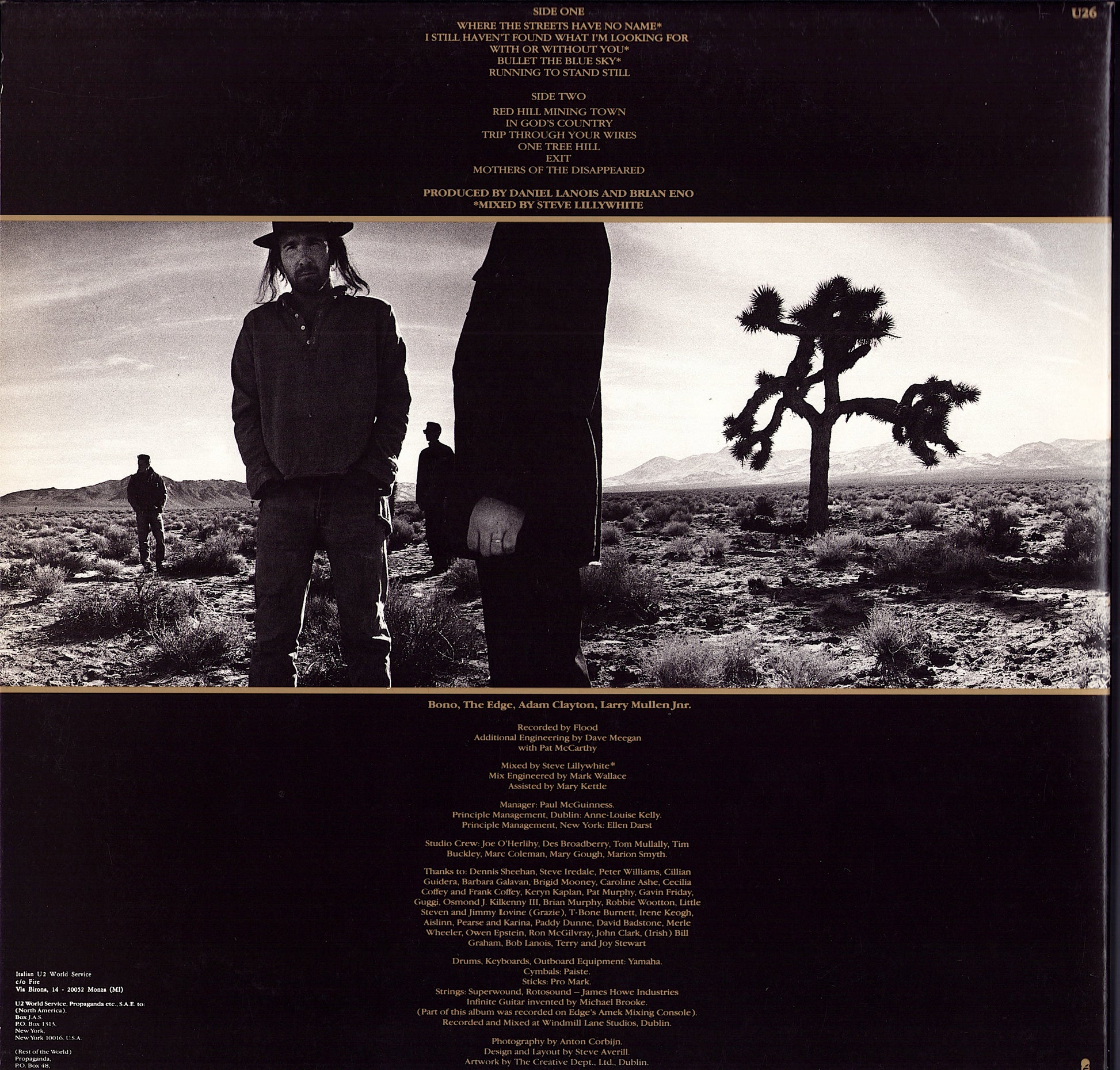 U2 ‎- The Joshua Tree