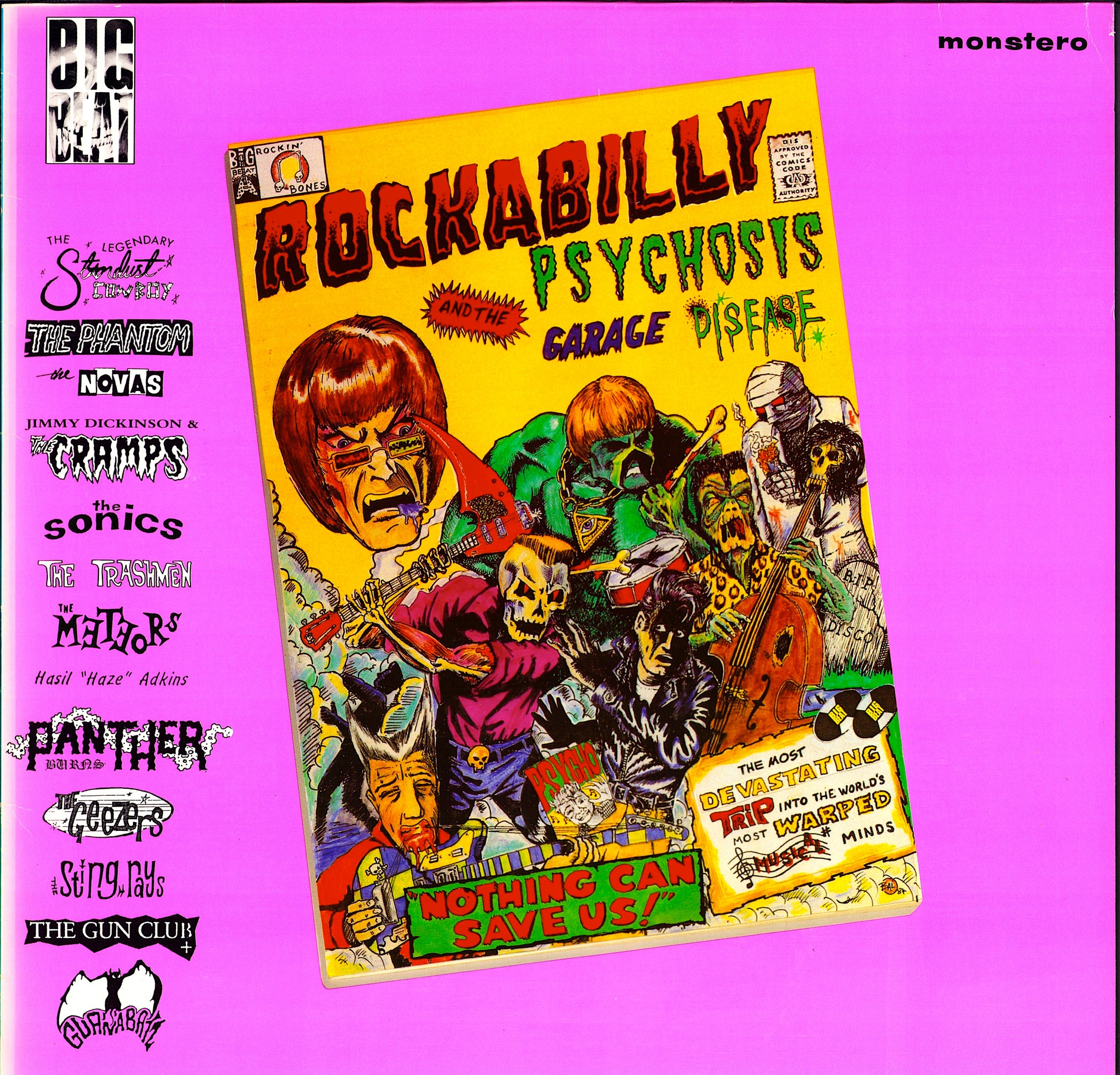 Rockabilly Psychosis And The Garage Disease Vinyl LP