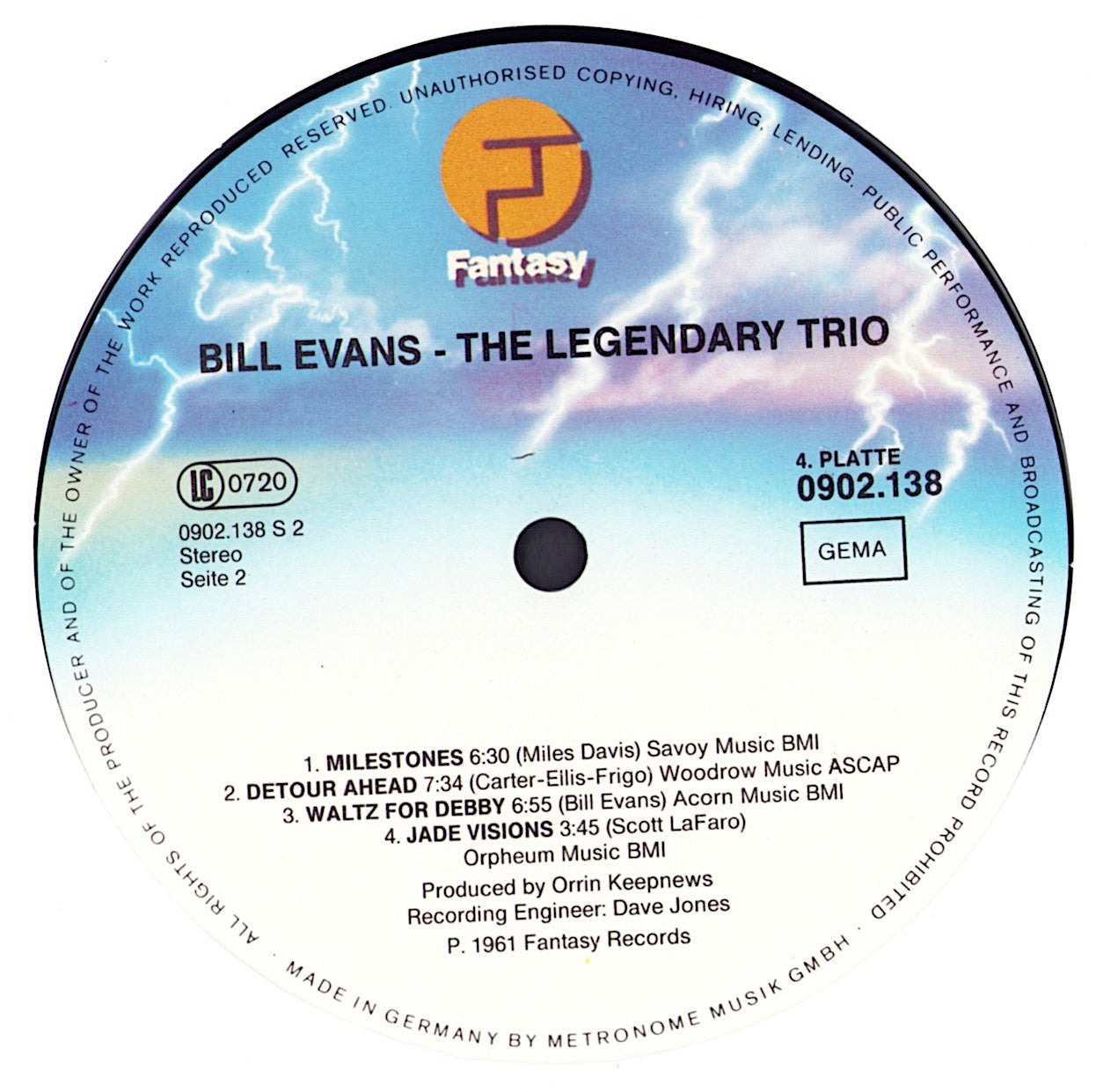 The Bill Evans Trio – The Legendary Trio Vinyl 5LP Box Set