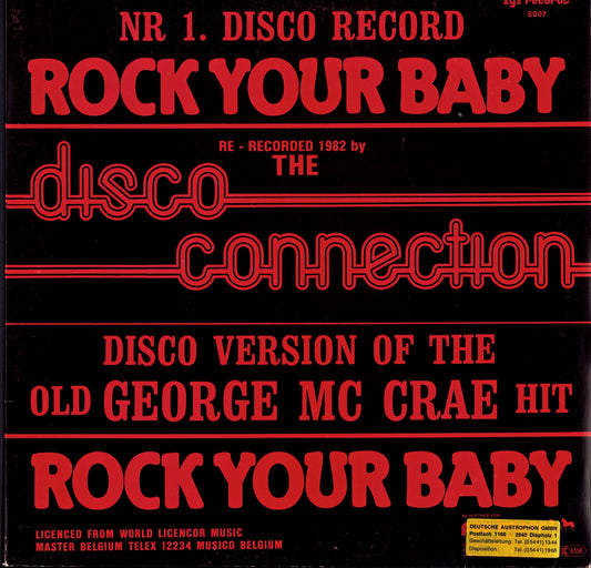 The Disco Connection – Rock Your Baby Vinyl 12" | DE Original | 1982