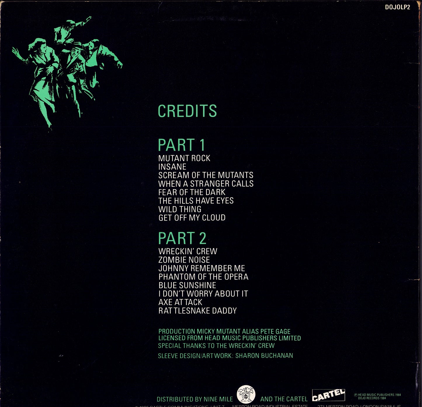 The Meteors ‎– The Curse Of The Mutants Vinyl LP