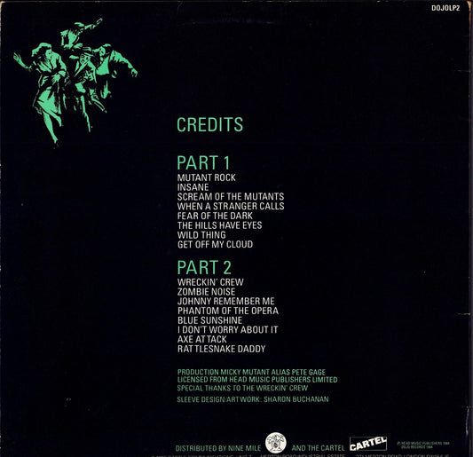 The Meteors - The Curse Of The Mutants Vinyl LP | UK Original | 1985