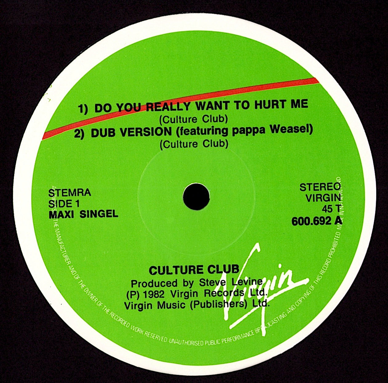 Culture Club – Do You Really Want To Hurt Me Vinyl 12" | Netherlands Original | 1982