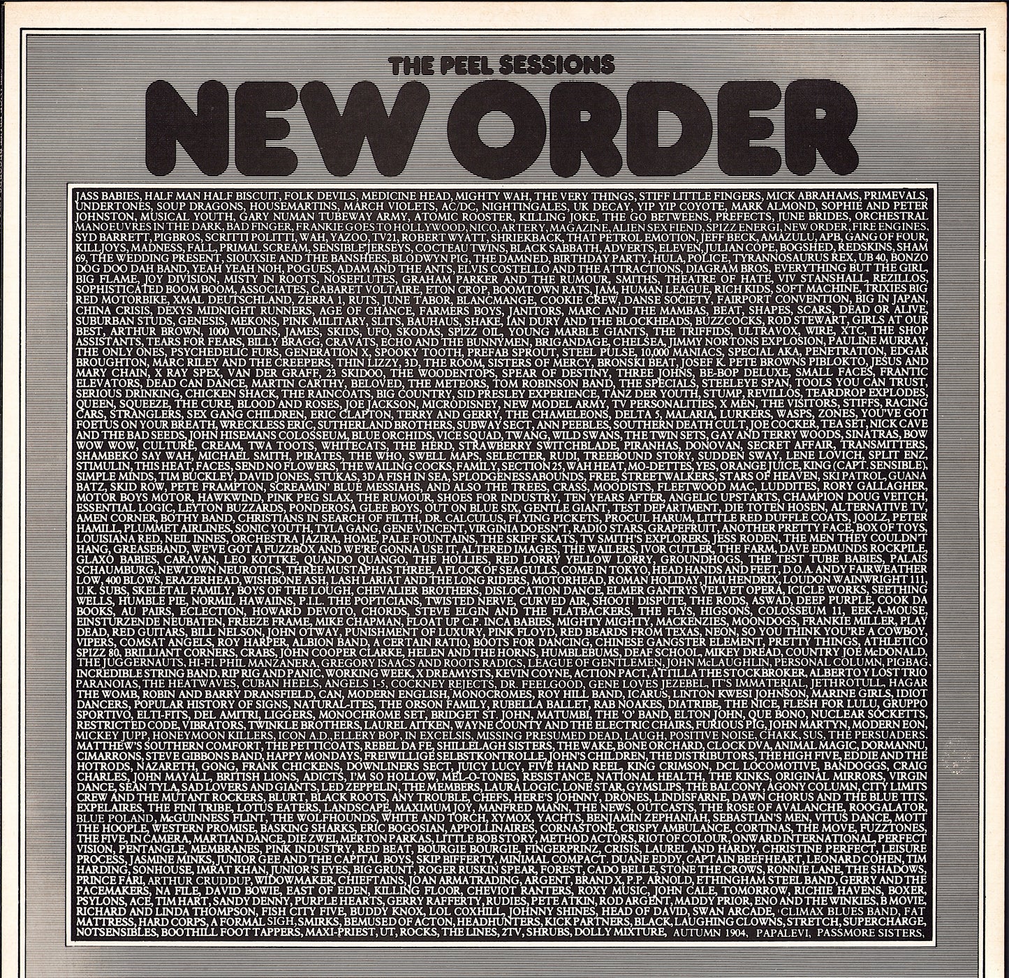 New Order ‎- The Peel Sessions (Vinyl 12" EP) Limited Edition