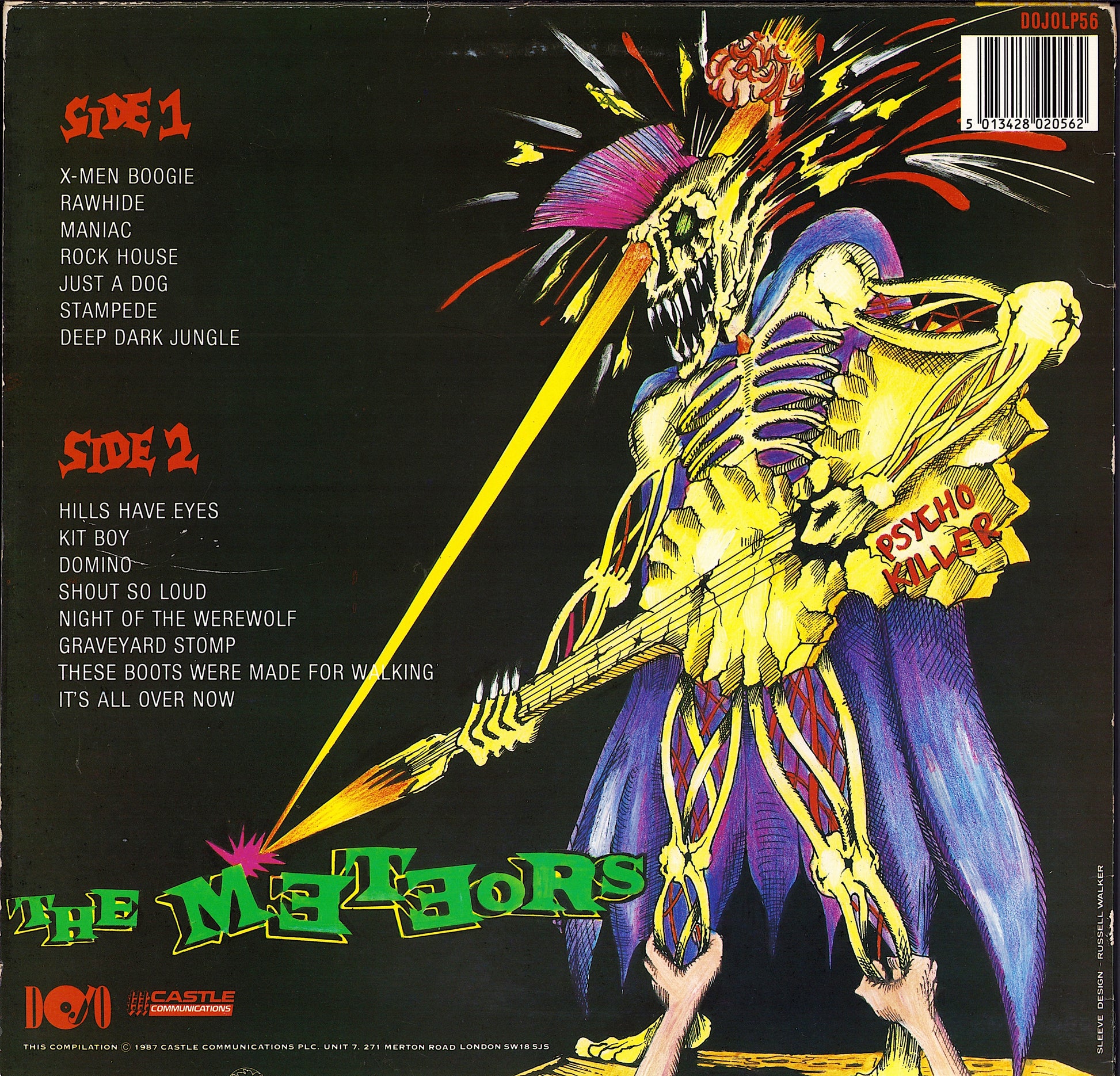 The Meteors - Night Of The Werewolf Vinyl LP
