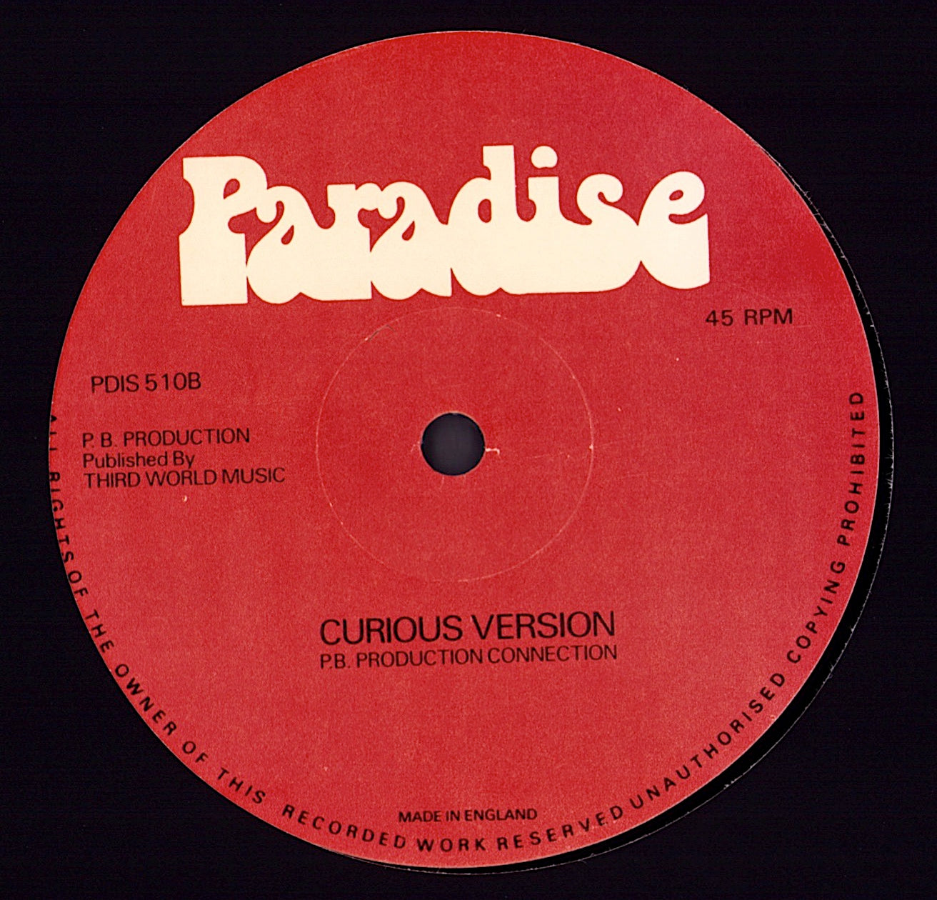 Dave Barker - Curious Vinyl 12"