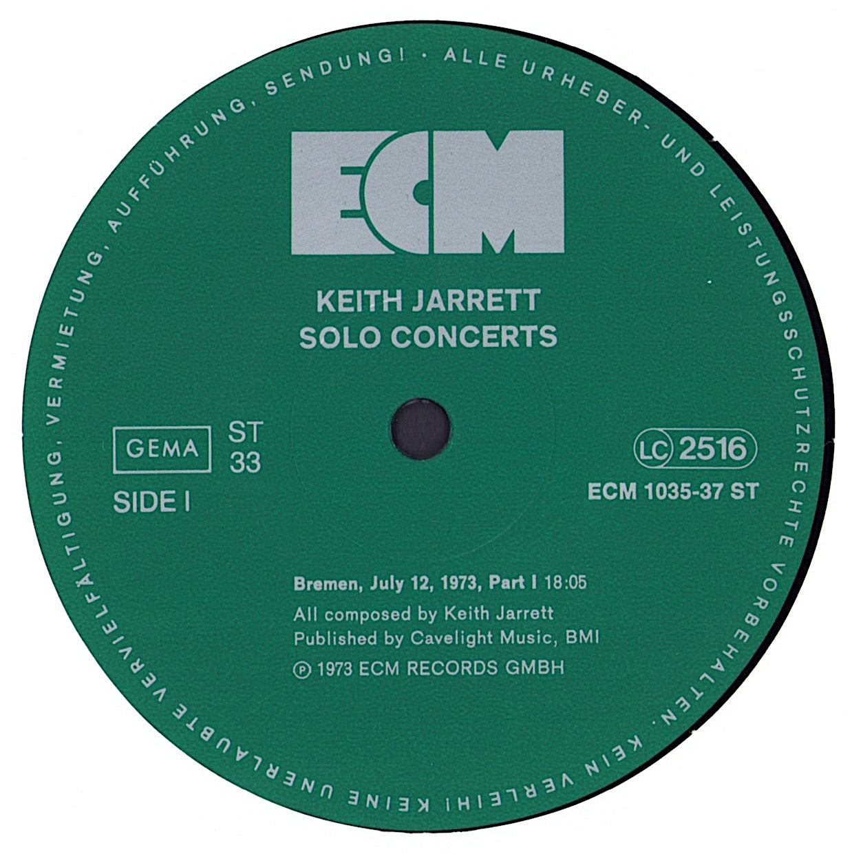 Keith Jarrett - Solo Concerts: Bremen / Lausanne Vinyl 3LP Box Set