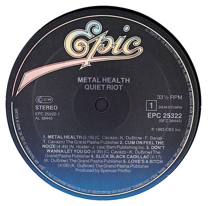 Quiet Riot – Metal Health Vinyl LP