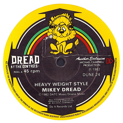 Mikey Dread – Heavy Weight Style / Rub-A-Dub Vinyl 10"