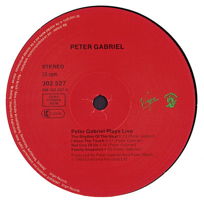 Peter Gabriel - Plays Live Vinyl 2LP