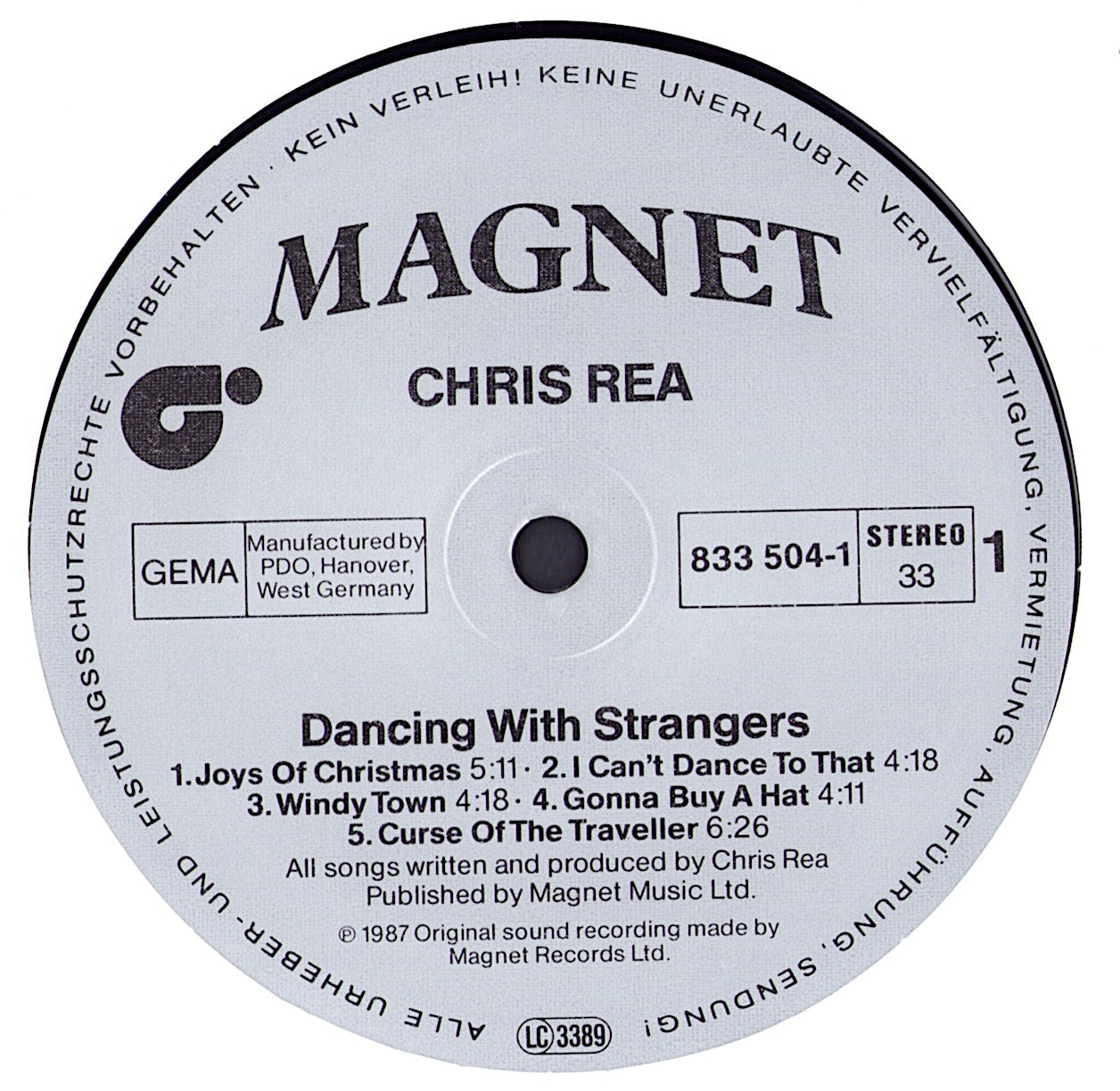 Chris Rea - Dancing With Strangers Vinyl LP