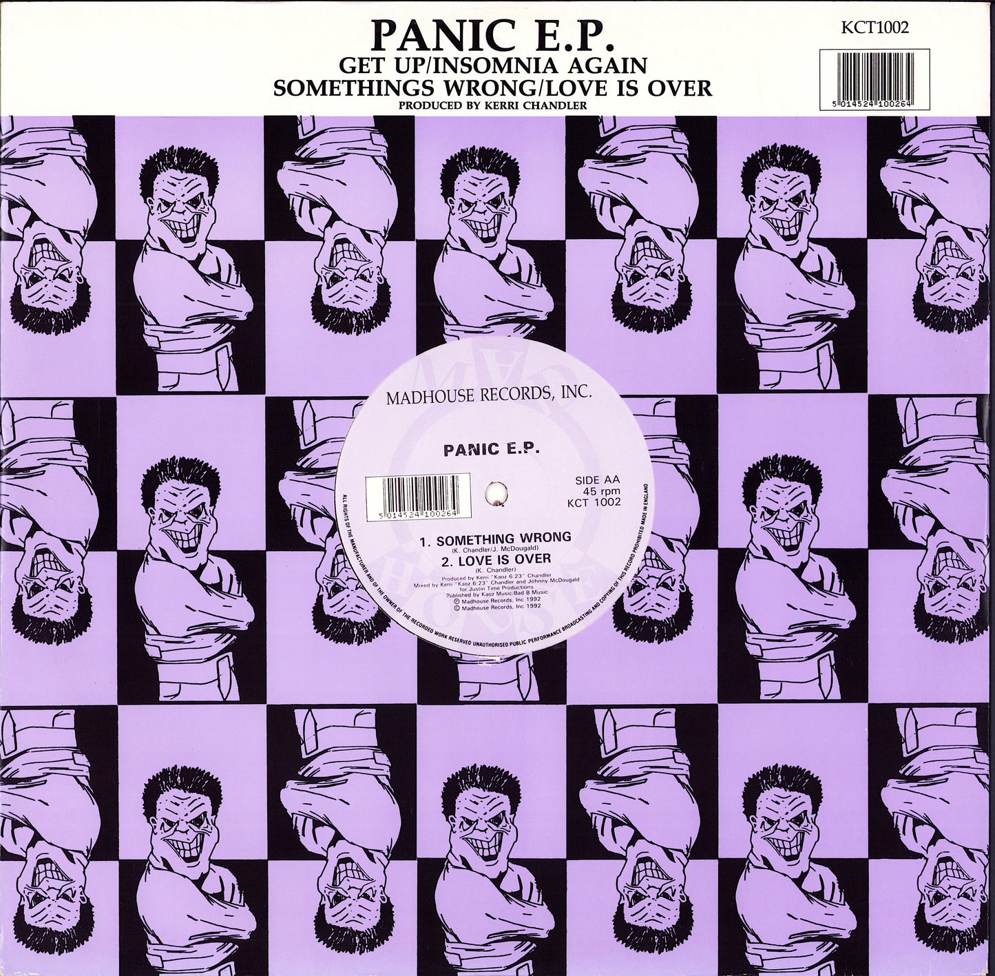 Kerri Chandler ‎– Panic E.P. Vinyl 12"