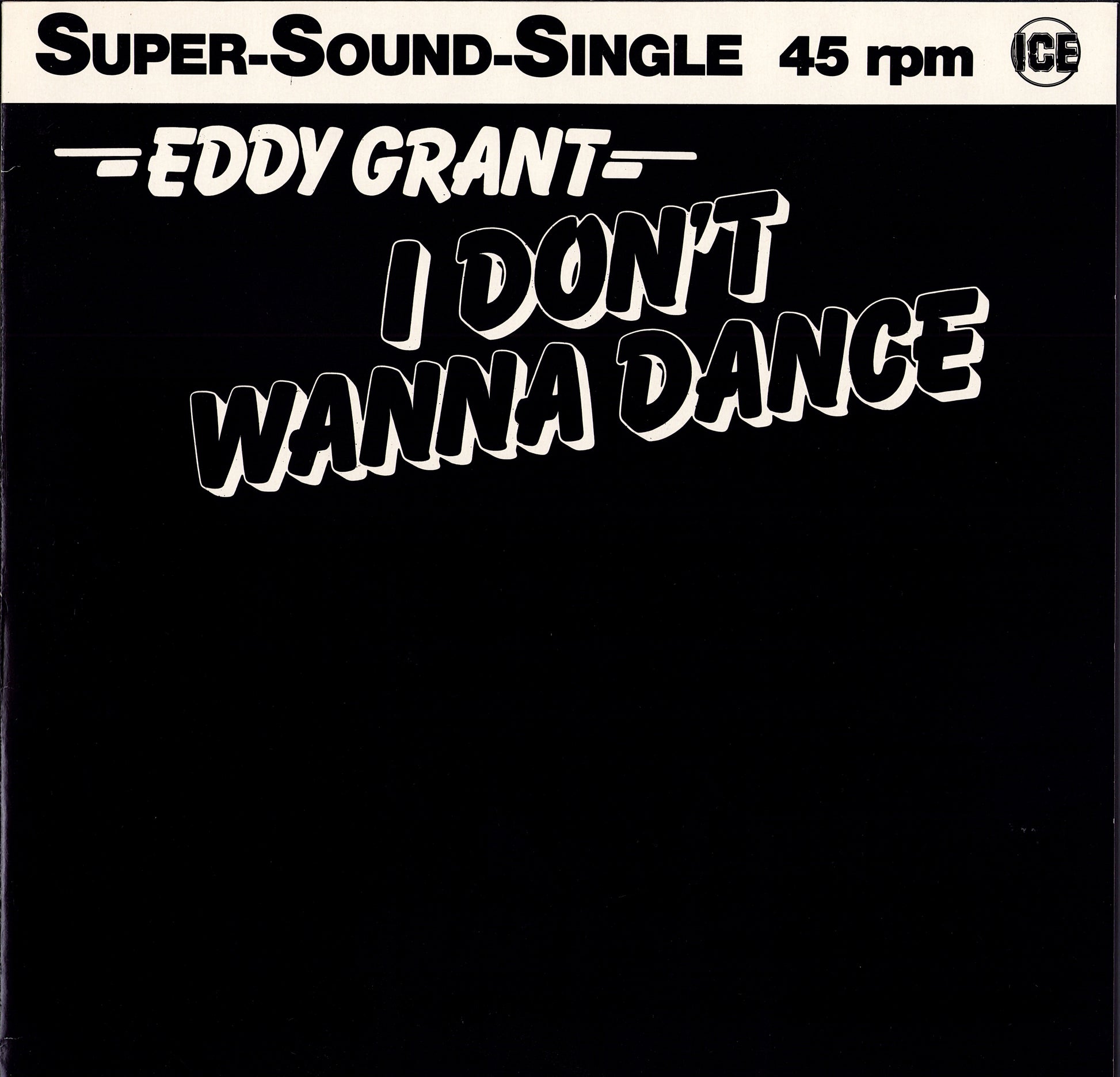 Eddy Grant - I Don't Wanna Dance Vinyl 12" Maxi-Single