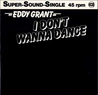 Eddy Grant - I Don't Wanna Dance Vinyl 12" Maxi-Single