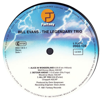 The Bill Evans Trio – The Legendary Trio Vinyl 5LP Box Set