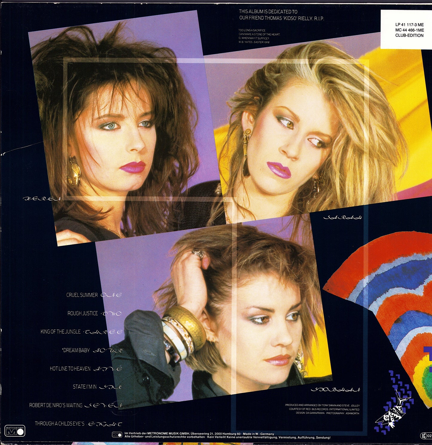 Bananarama - Bananarama Vinyl LP Club Edition + Poster