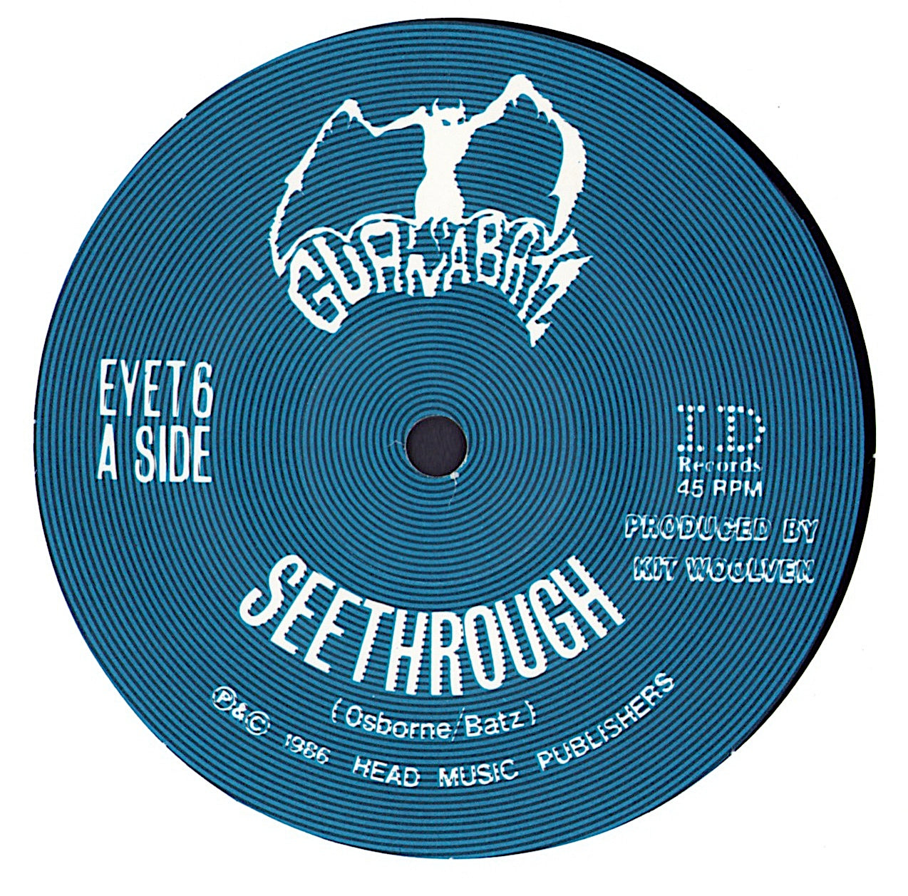 Guana Batz - Seethrough Vinyl 12" EP