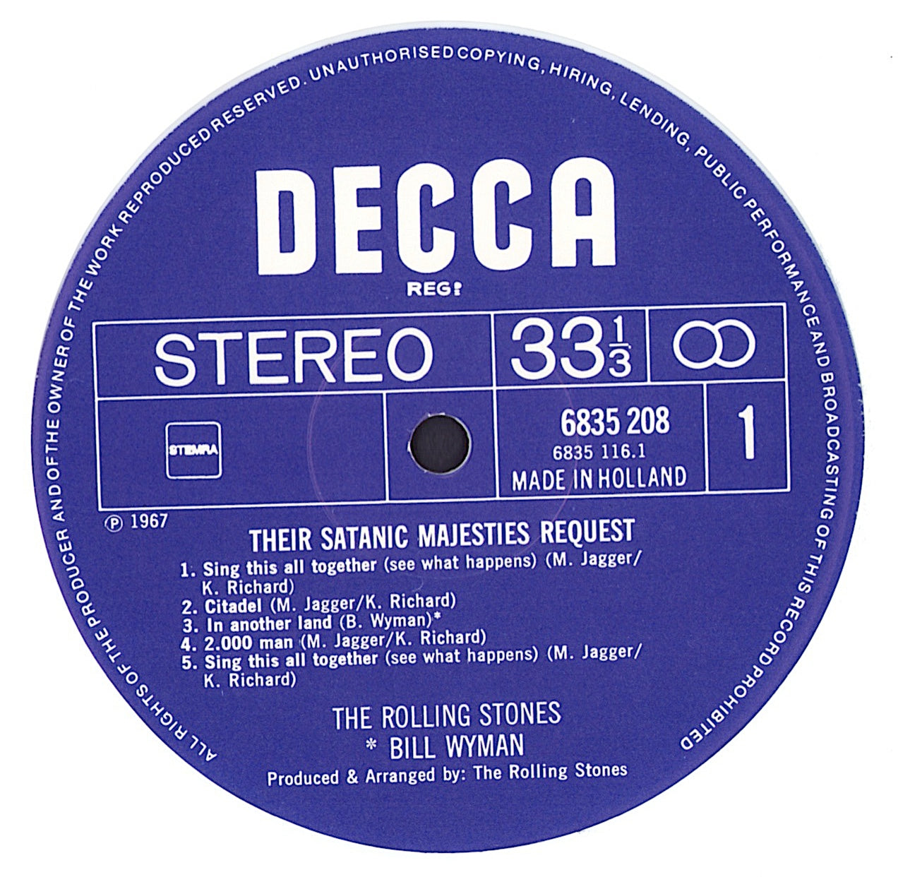 The Rolling Stones - Their Satanic Majesties Request