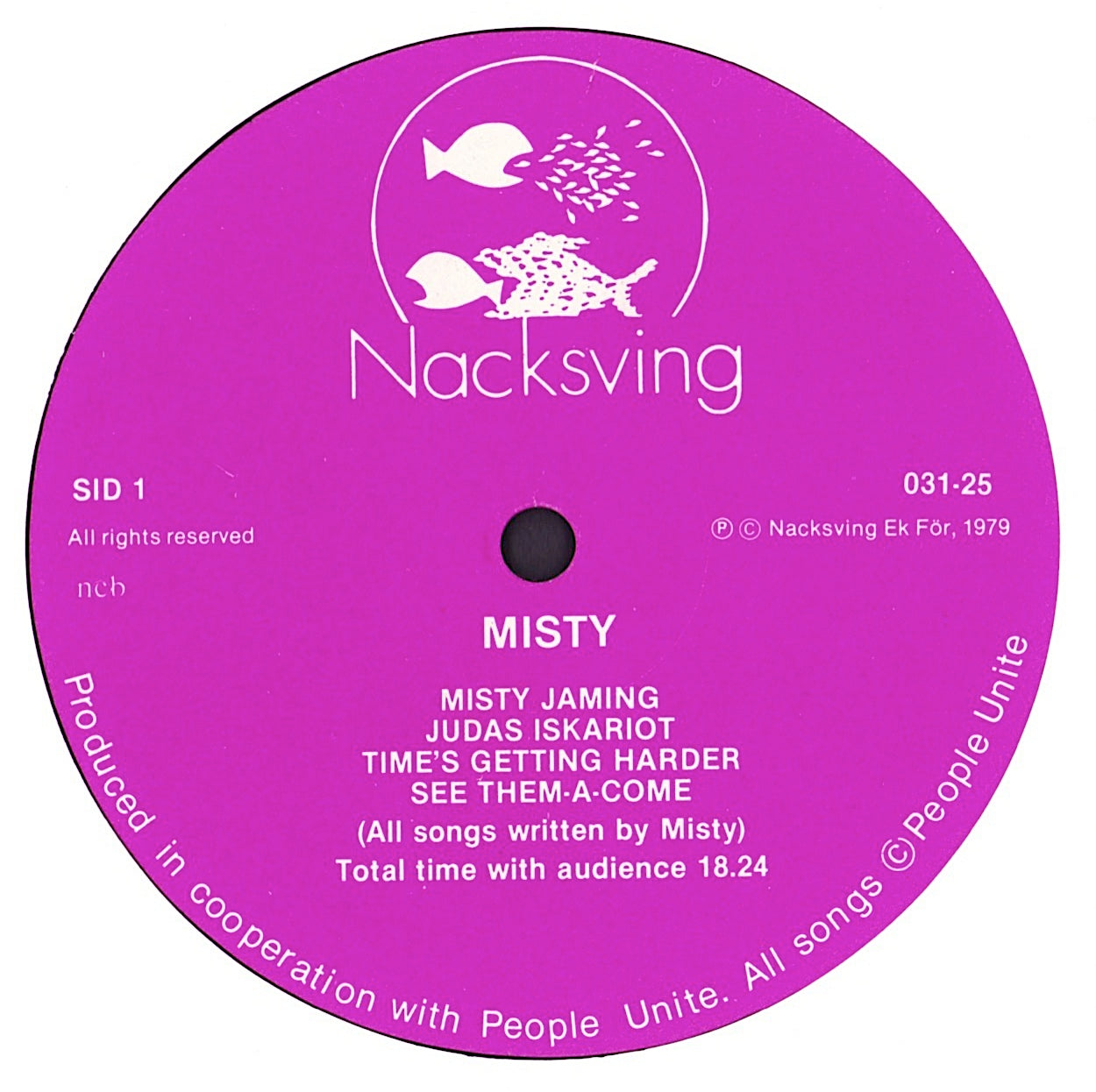 Misty - Misty Over Sweden Vinyl LP