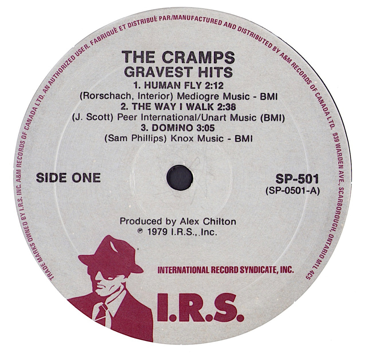 The Cramps ‎– Gravest Hits Vinyl EP