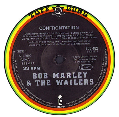 Bob Marley & The Wailers ‎- Confrontation Vinyl LP