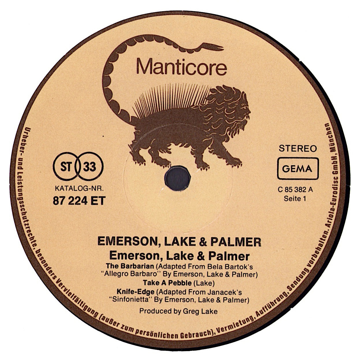 Emerson, Lake & Palmer