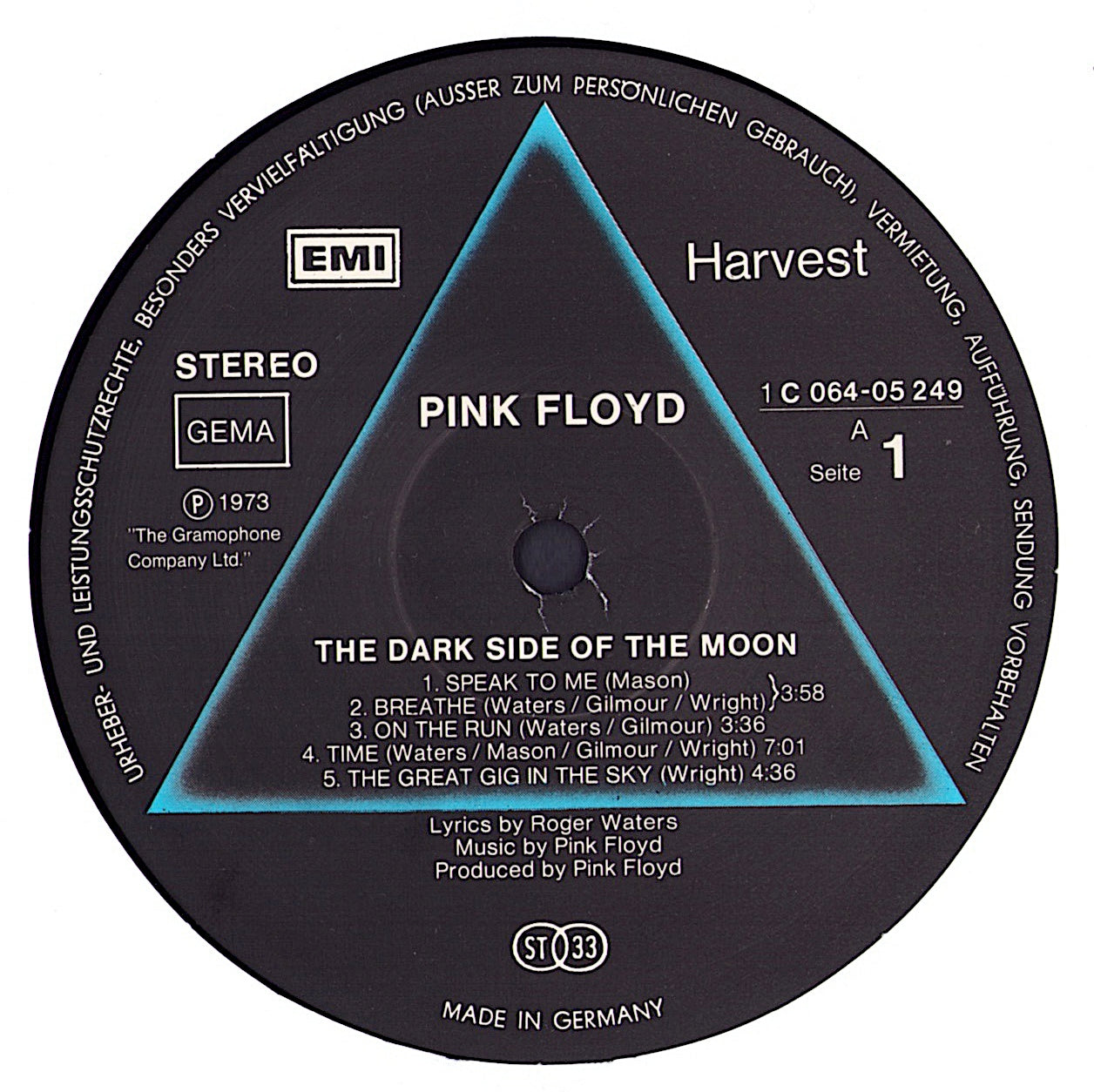 Pink Floyd - The Dark Side Of The Moon Vinyl LP + 2 Poster