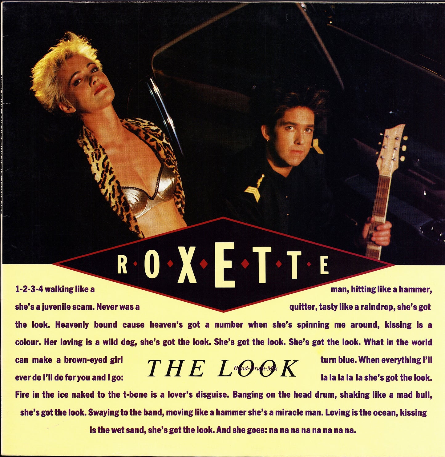 Roxette ‎- The Look Head-Drum-Mix VVinyl 12" Maxi-Single